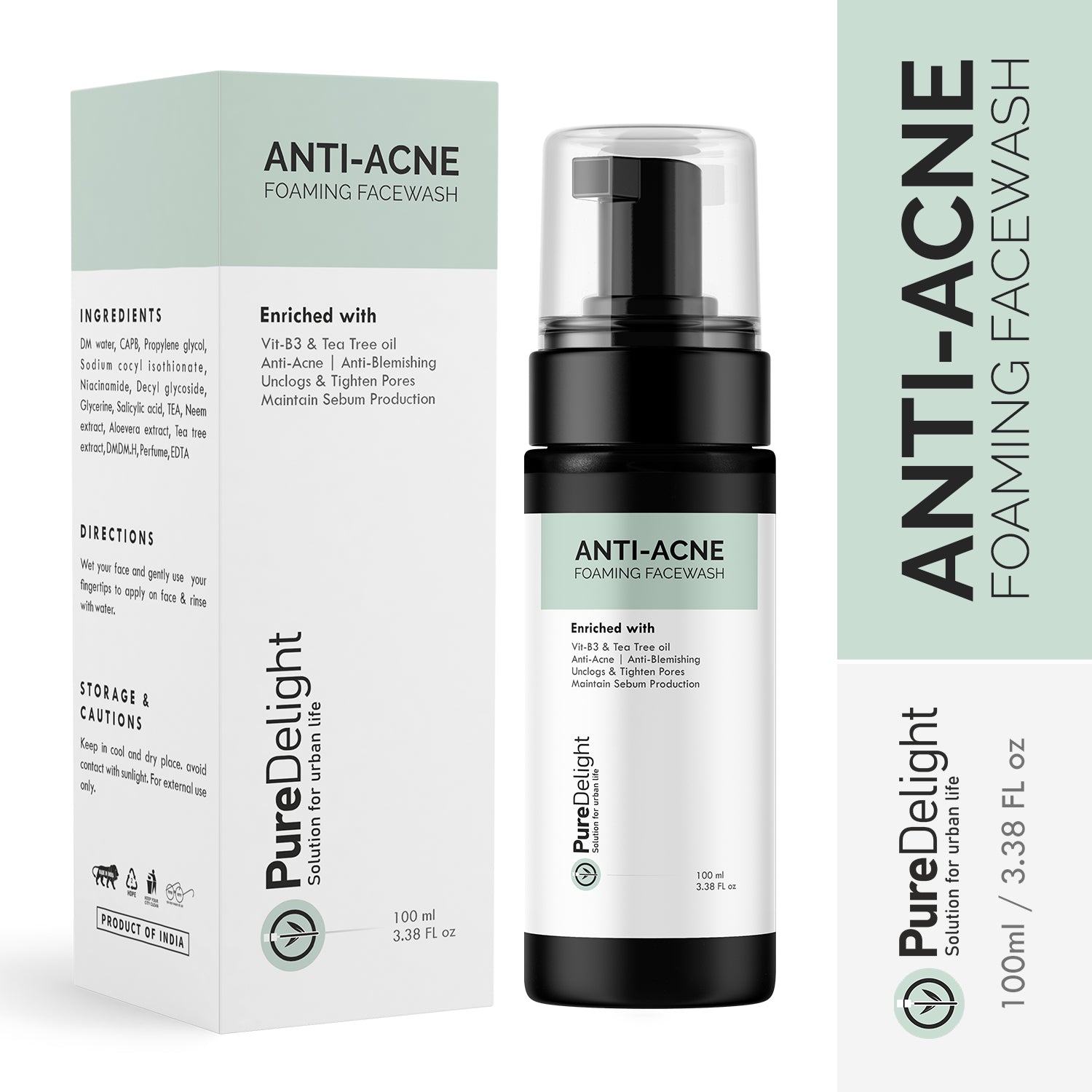 PureDelight Anti-Acne Foaming Face Wash