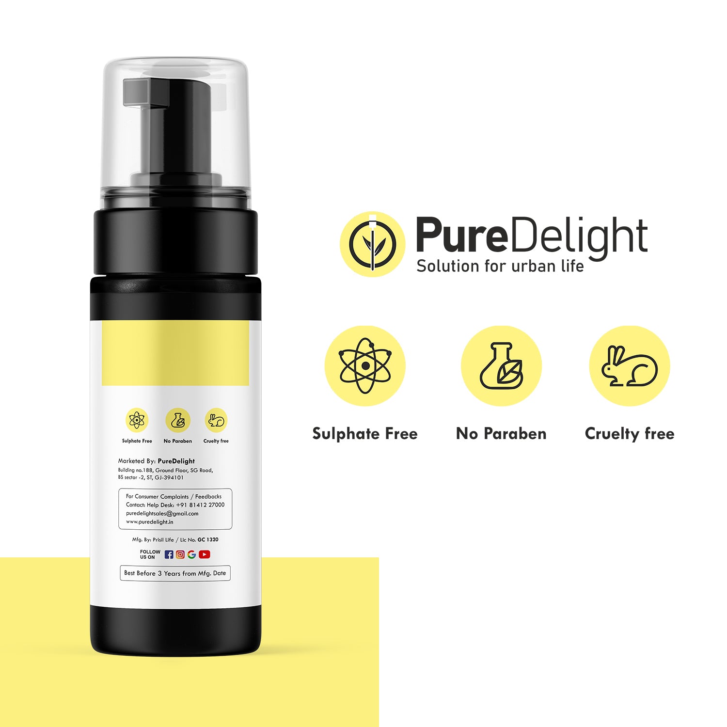 Vitamin C Brightening Foaming Face Wash