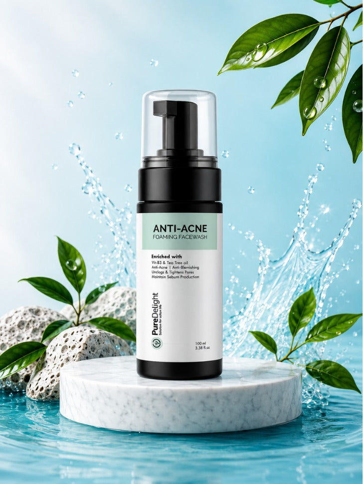 PureDelight Anti-Acne Foaming Face Wash